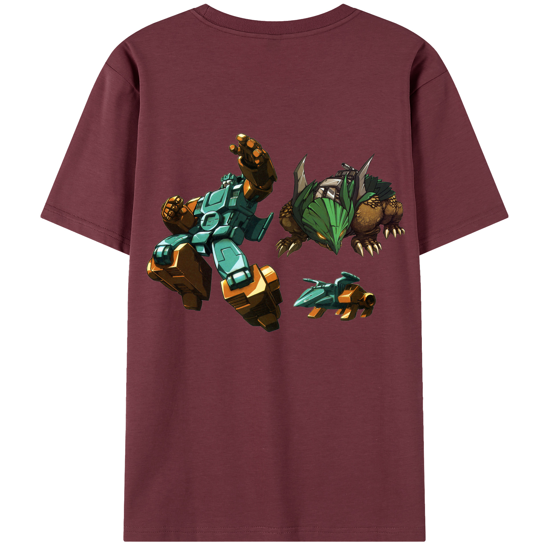 （画像用）  綿100％半袖Tシャツ（背面プリント）
